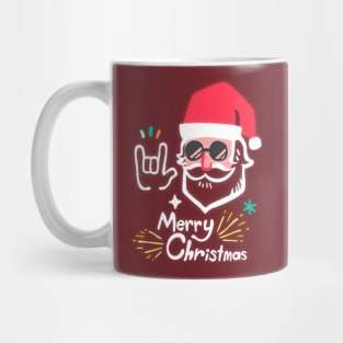 Santa Claus Rock Mug